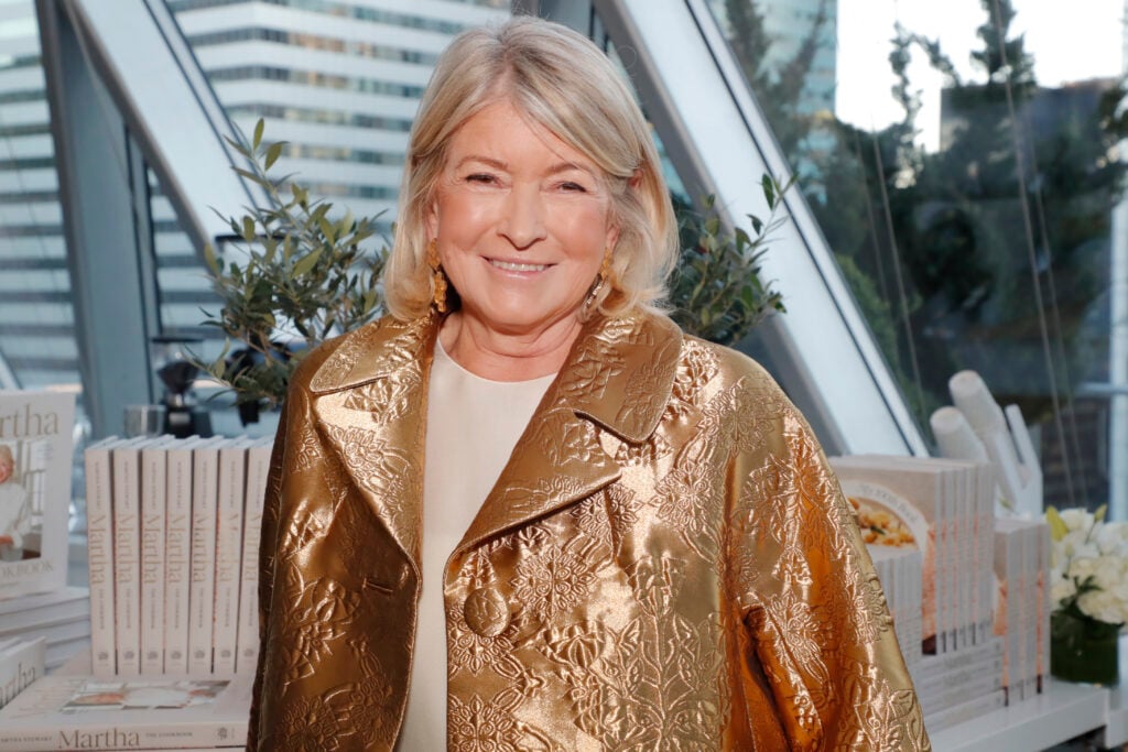 Martha Stewart on October 16, 2024.