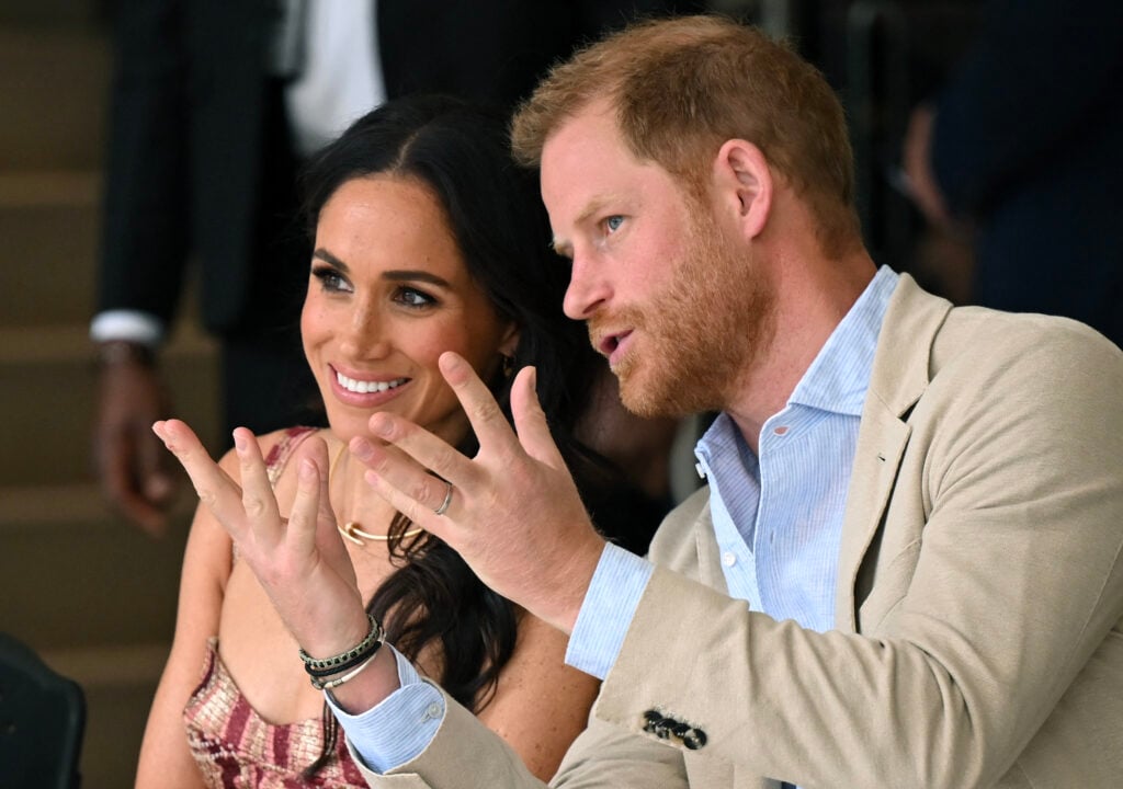 Prince Harry and Meghan Markle on August 15, 2024.
