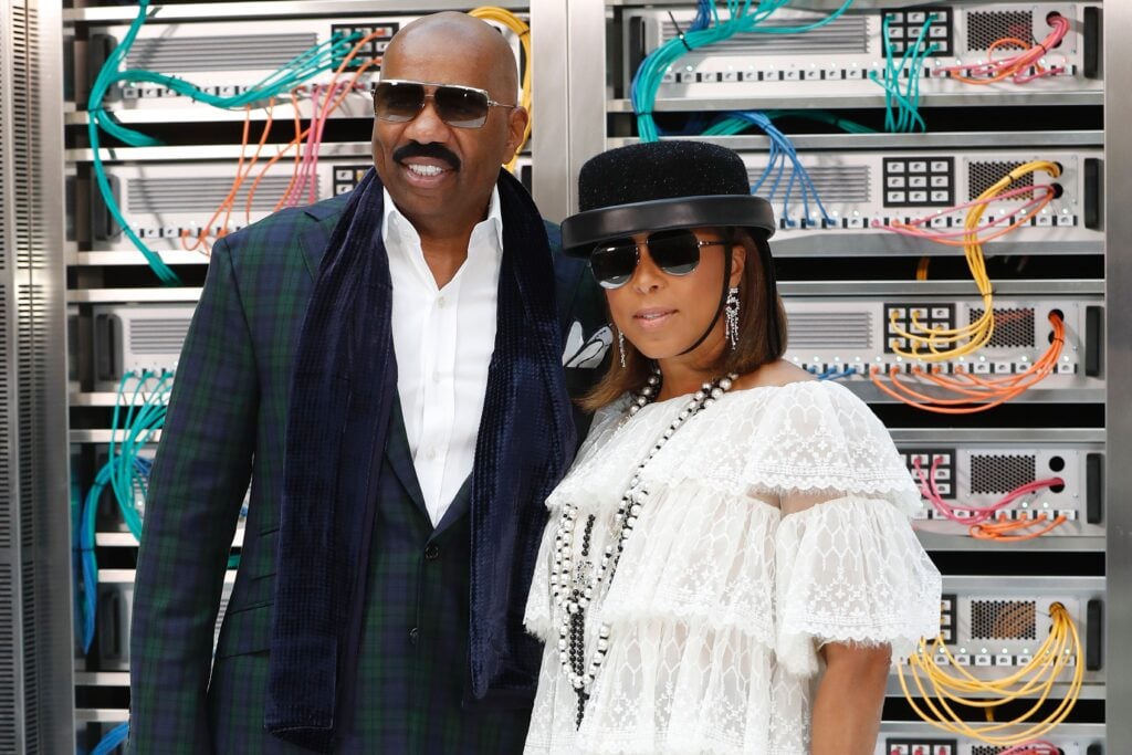 Steve Harvey and wife Marjorie Harvey in 2016.