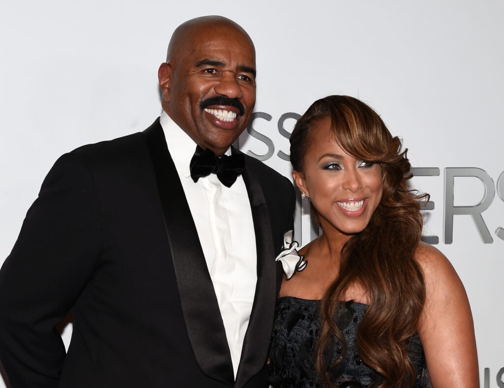 Steve Harvey and wife Marjorie Harvey in 2016.