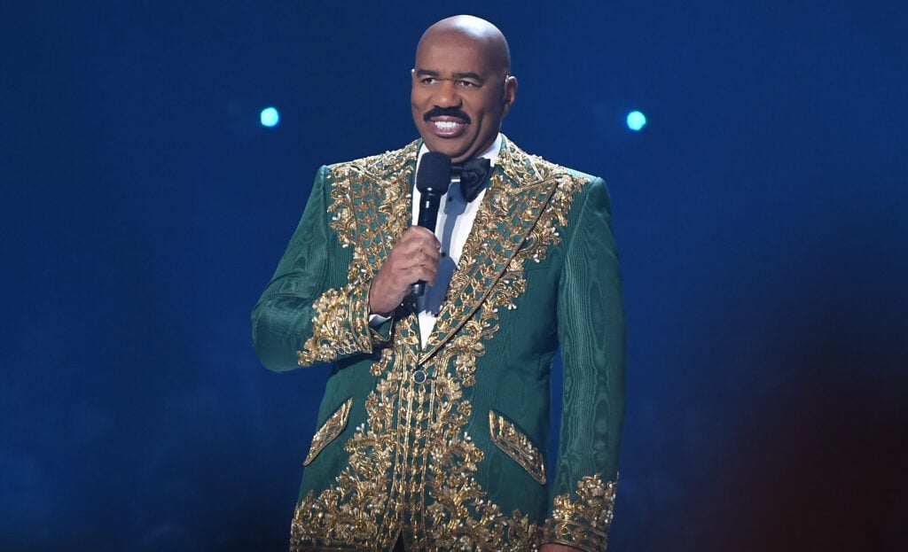 Steve Harvey in early December of 2019.