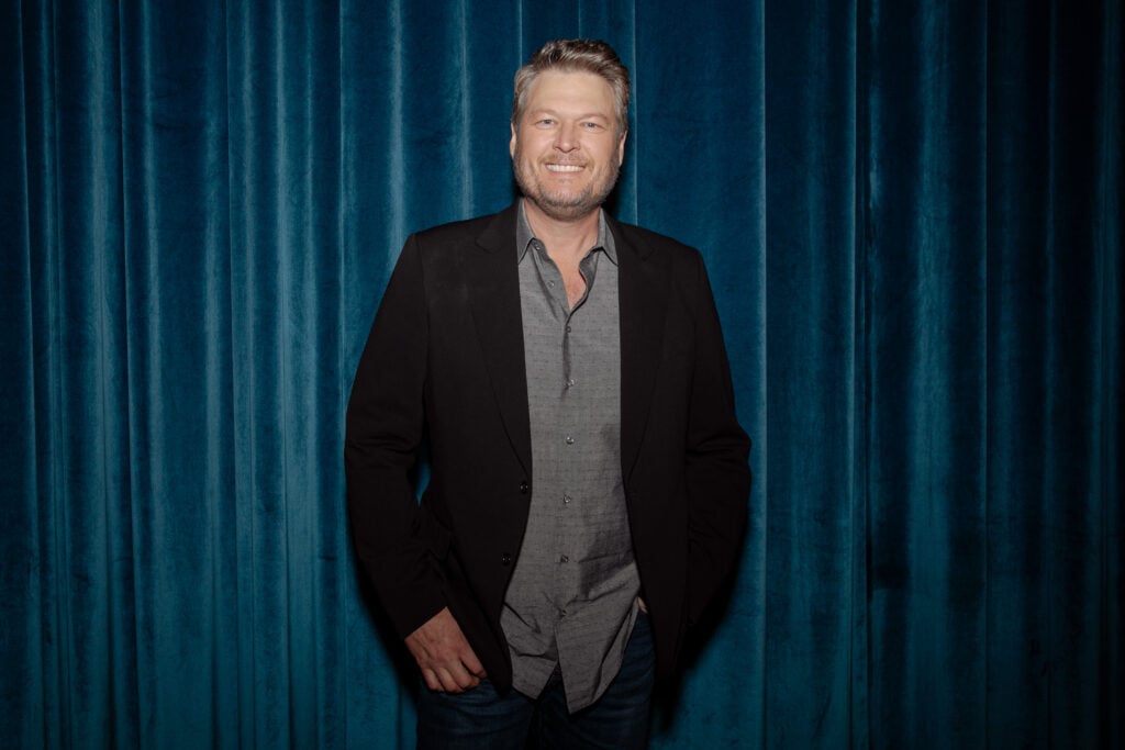 Blake Shelton on January 17, 2024.