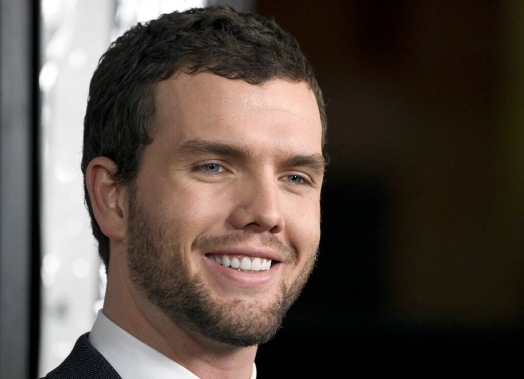 Austin Swift on January 9, 2017. He is a big fan of his sister.