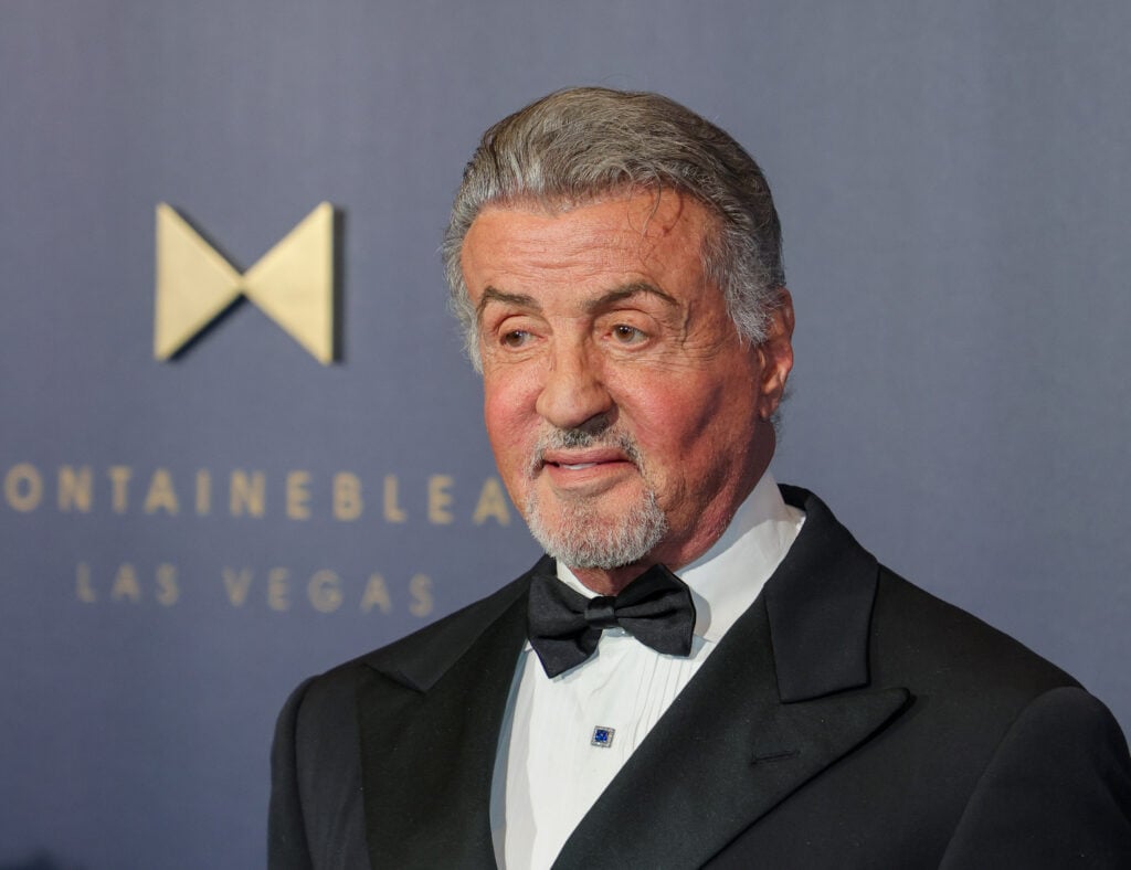 Sylvester Stallone in December of 2023.