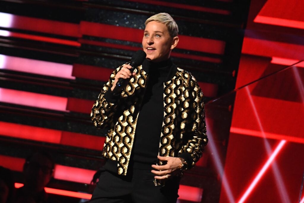 Ellen DeGeneres on January 26, 2020.