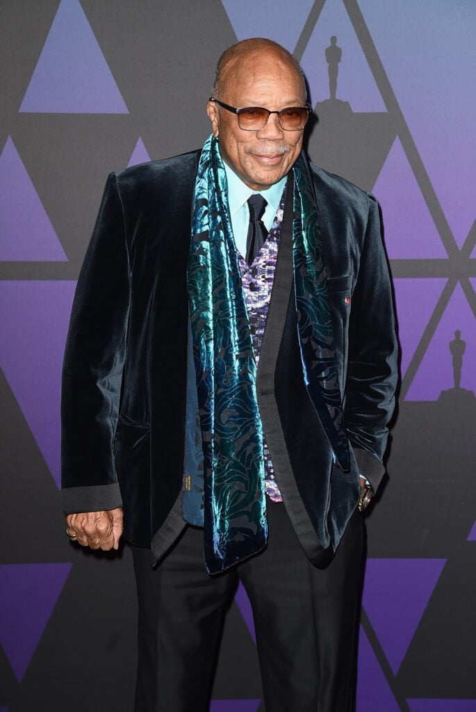 Quincy Jones attends the Academy of Motion Picture Arts and Sciences' 10th annual Governors Awards at The Ray Dolby Ballroom at Hollywood & Highland Center on November 18, 2018 in Hollywood, California.  