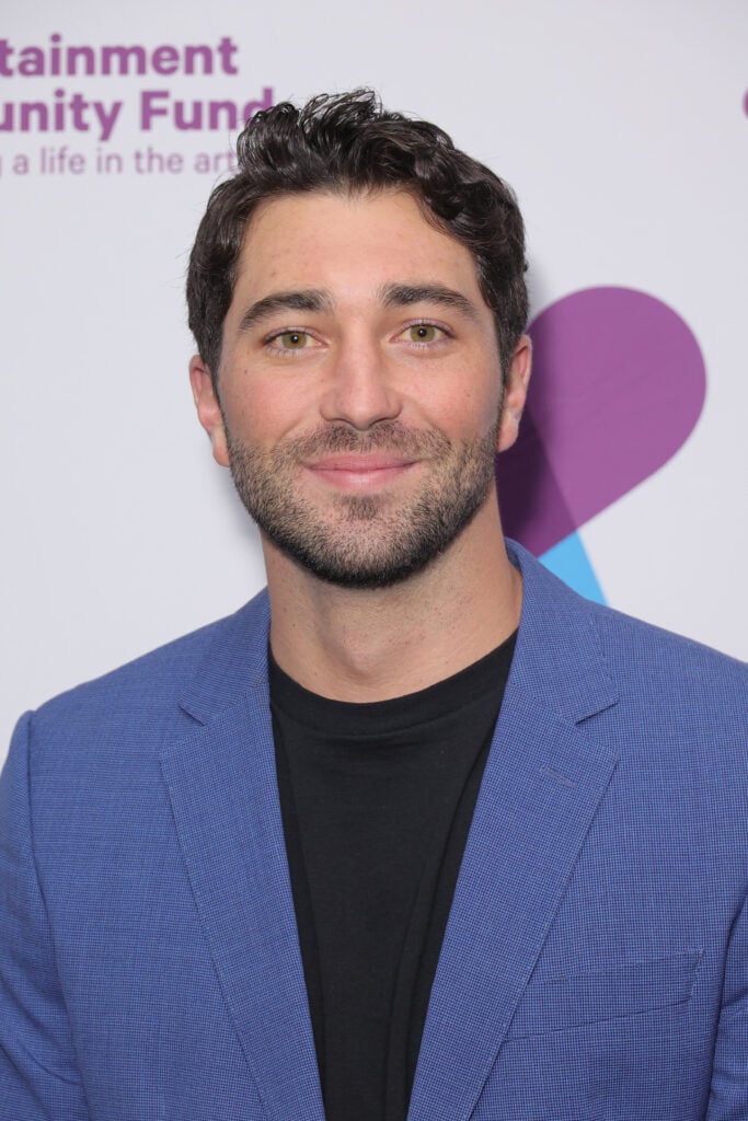 Joey Graziadei attends the 2024 Entertainment Community Fund Gala at Marriott Marquis Theater on April 08, 2024 in New York City. 