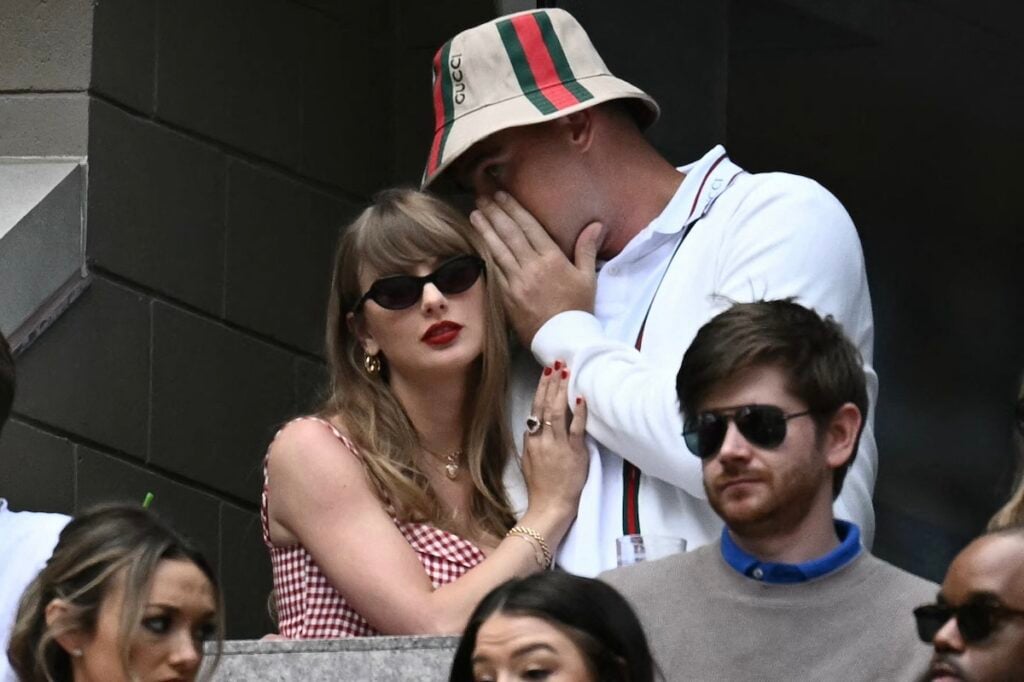 Taylor Swift and Travis Kelce