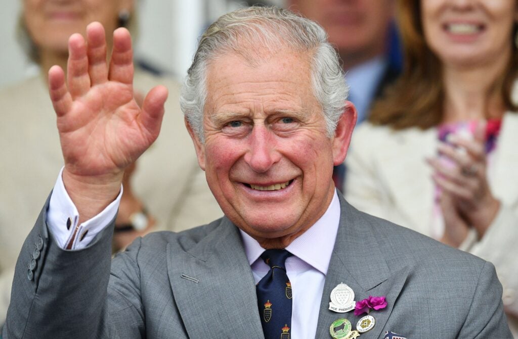 Prince Charles, Prince of Wales waves as he attends the Royal Cornwall Show on June 07, 2018 in Wadebridge, United Kingdom.