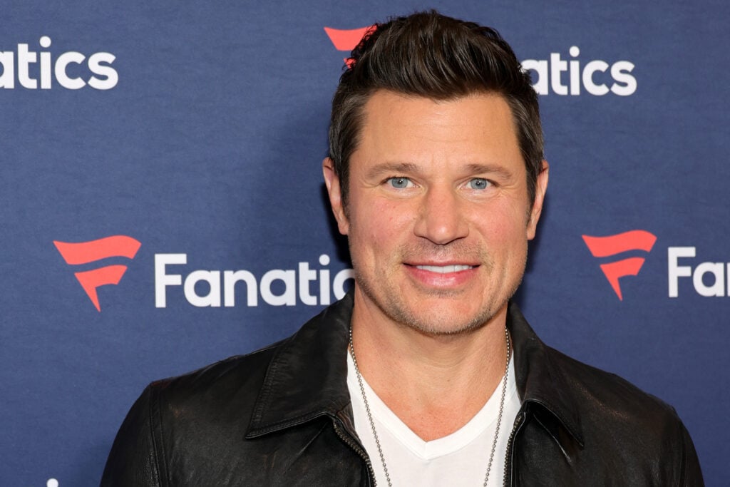 Nick Lachey on February 10, 2024.