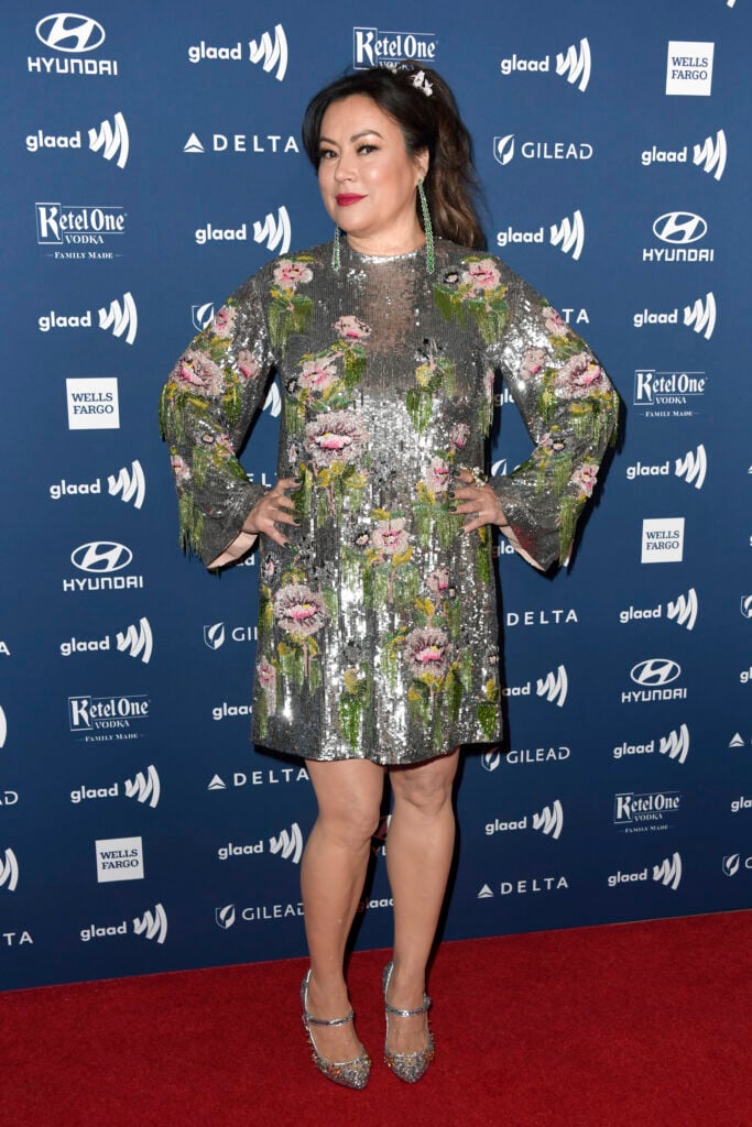 Jennifer Tilly attends the 30th Annual GLAAD Media Awards at The Beverly Hilton Hotel on March 28, 2019 in Beverly Hills, California. 