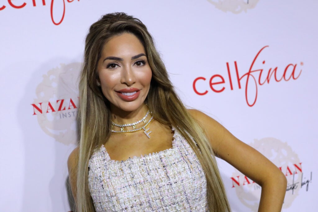 Farrah Abraham attends the Nazarian Institute's ThinkBIG 2020 Conference featuring keynote speaker Kris Jenner at 1 Hotel West Hollywood on January 11, 2020 in West Hollywood, California.