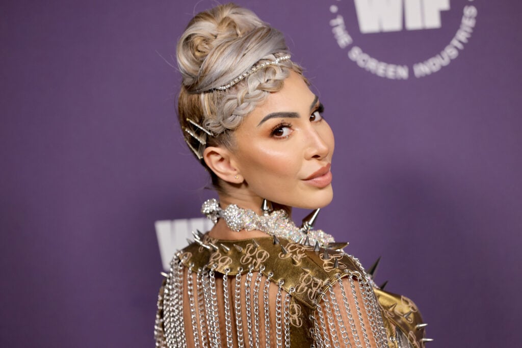 Farrah Abraham attends Women in Film's Annual Award Ceremony at The Academy Museum of Motion Pictures on October 06, 2021 in Los Angeles, California.