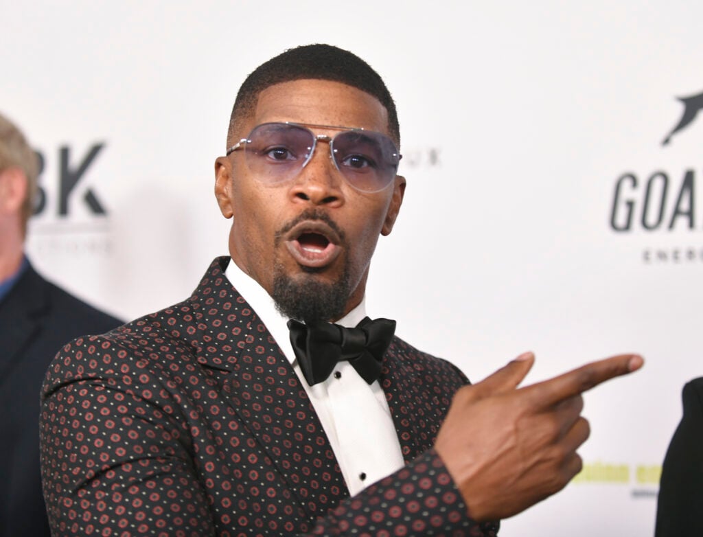 Jamie Foxx attends the 2022 Harold and Carole Pump Foundation Gala at The Beverly Hilton on August 19, 2022 in Beverly Hills, California.