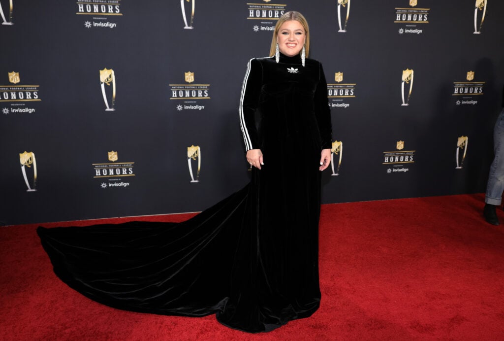 Kelly Clarkson attends the 12th annual NFL Honors at Symphony Hall on February 09, 2023 in Phoenix, Arizona.