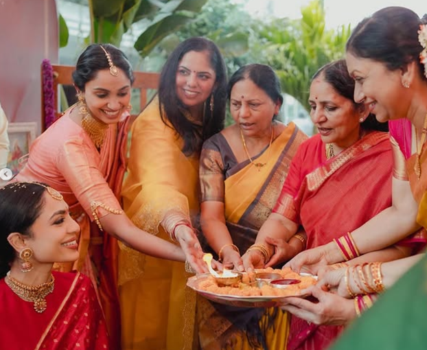 Sobhita Dhulipala Pre-wedding function: Pelli Kuthuru 