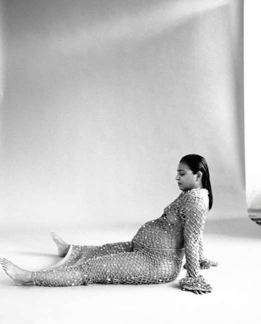 Radhika Apte in a mesh net dress
