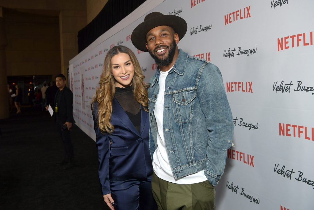 Allison Holker and Stephen "tWitch" Boss on January 28, 2019.