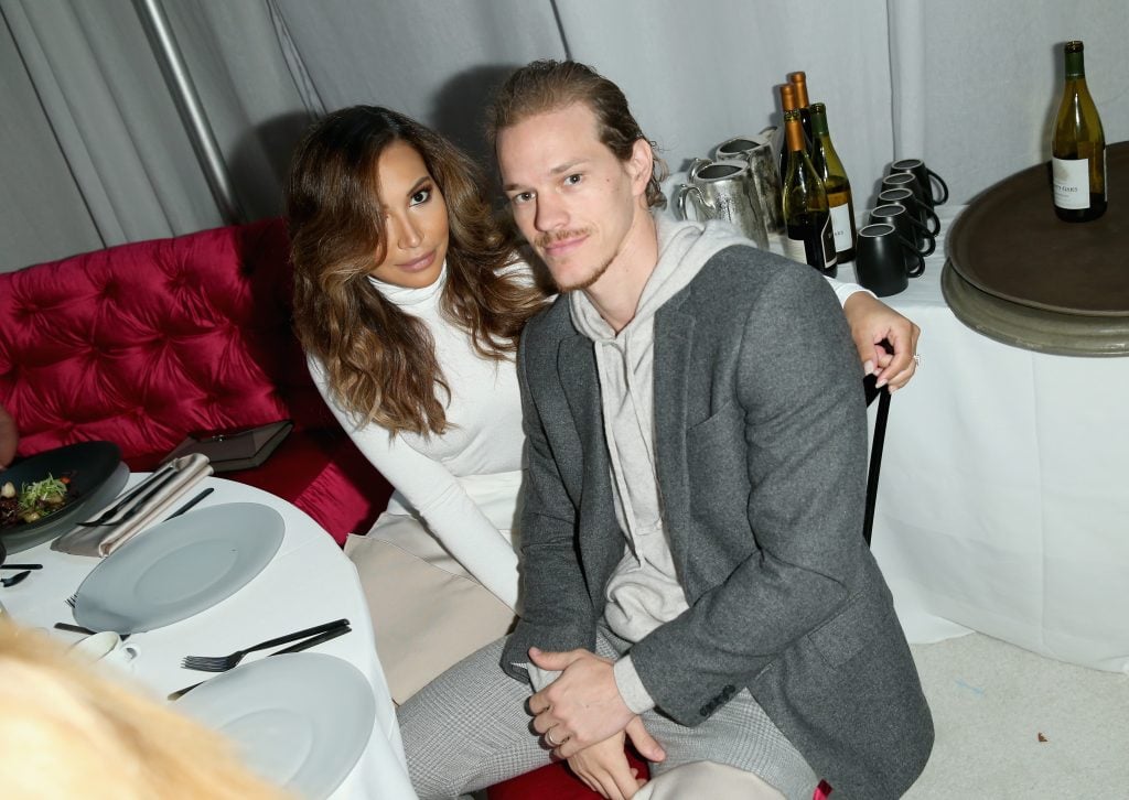 Naya Rivera and Ryan Dorsey on December 4, 2015.