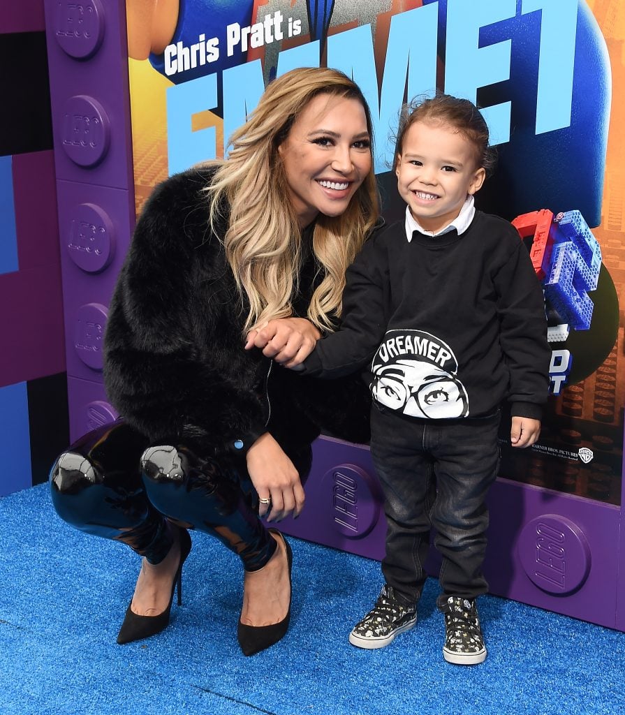 Naya Rivera and Josey Hollis on February 2, 2019.