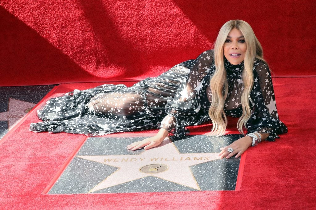 Wendy Williams attends her being honored with a Star on the Hollywood Walk of Fame on October 17, 2019 in Hollywood, California.