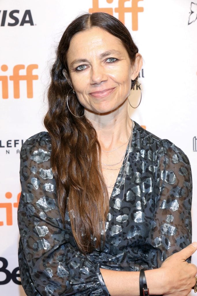 Justine Bateman attends the "Violet" Photo Call during the 2021 Toronto International Film Festival at TIFF Bell Lightbox on September 09, 2021 in Toronto, Ontario.