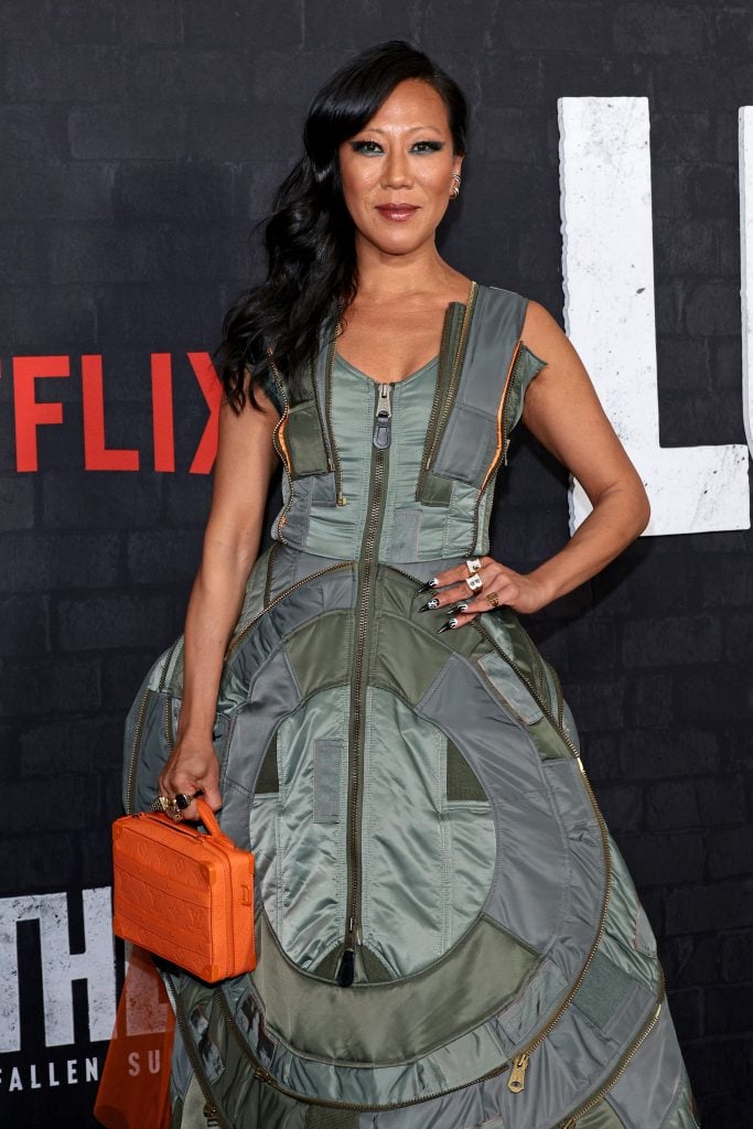 Lynn Ban attends Netflix's "Luther: The Fallen Sun" New York Premiere at Paris Theater on March 08, 2023 in New York City.