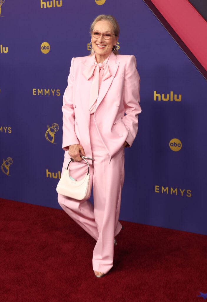 Meryl Streep attends the 76th Primetime Emmy Awards at Peacock Theater on September 15, 2024 in Los Angeles, California. 