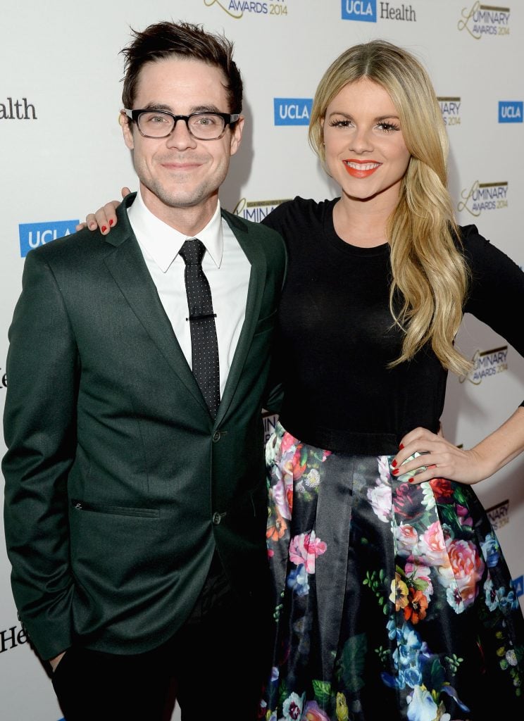 TV personalities Kevin Manno and Ali Fedotowsky attend the UCLA Head and Neck Surgery Luminary Awards at the Beverly Wilshire Four Seasons Hotel on January 22, 2014 in Beverly Hills, California.