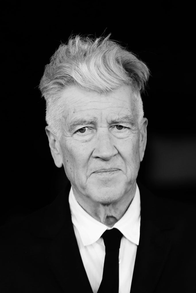 David Lynch walks the red carpet during the 12th Rome Film Fest at Auditorium Parco Della Musica on November 4, 2017 in Rome, Italy.  