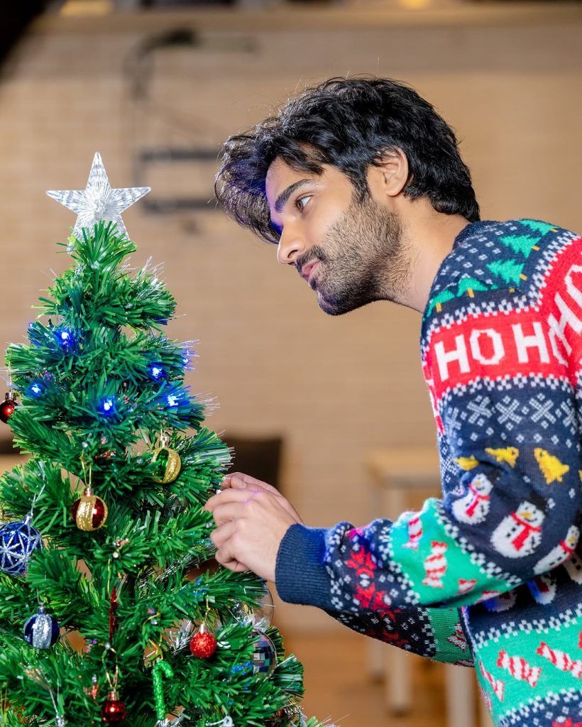Aaman Christmas look