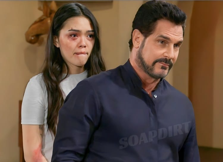 Bold and the Beautiful: Bill Spencer (Don Diamont) - Luna Nozawa (Lisa Yamada)