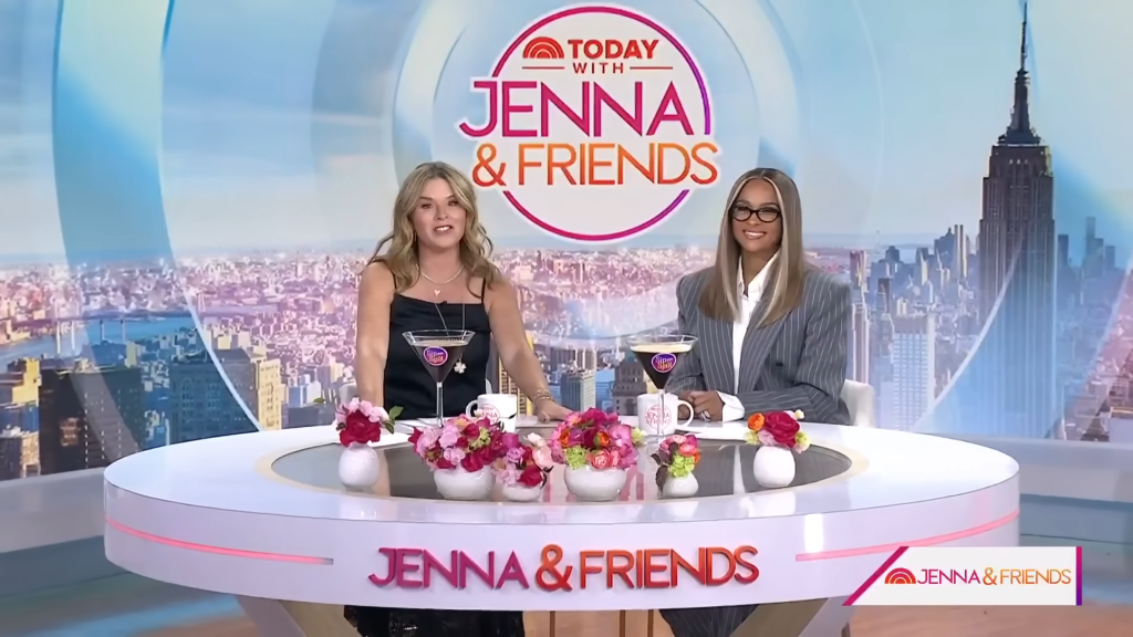 Today With Jenna & Friends star Jenna Bush Hager with Ciara in January 2025.