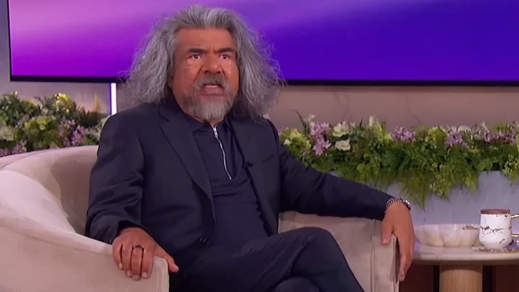 George Lopez speaks in 2025. February 2025, specifically.