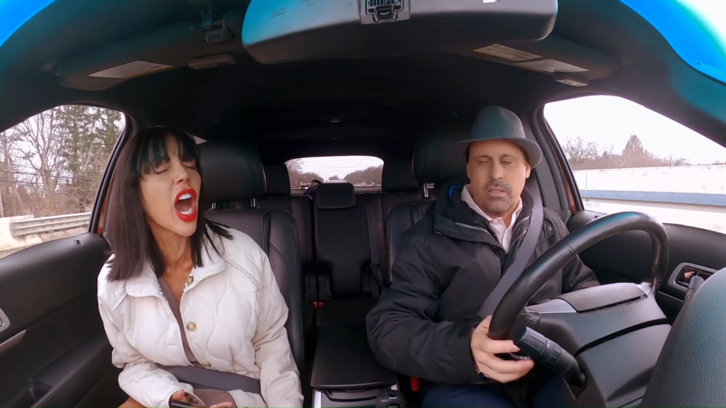 A shot of 90 Day Fiance stars Jasmine Pineda and Gino Palazzolo on Season 10.