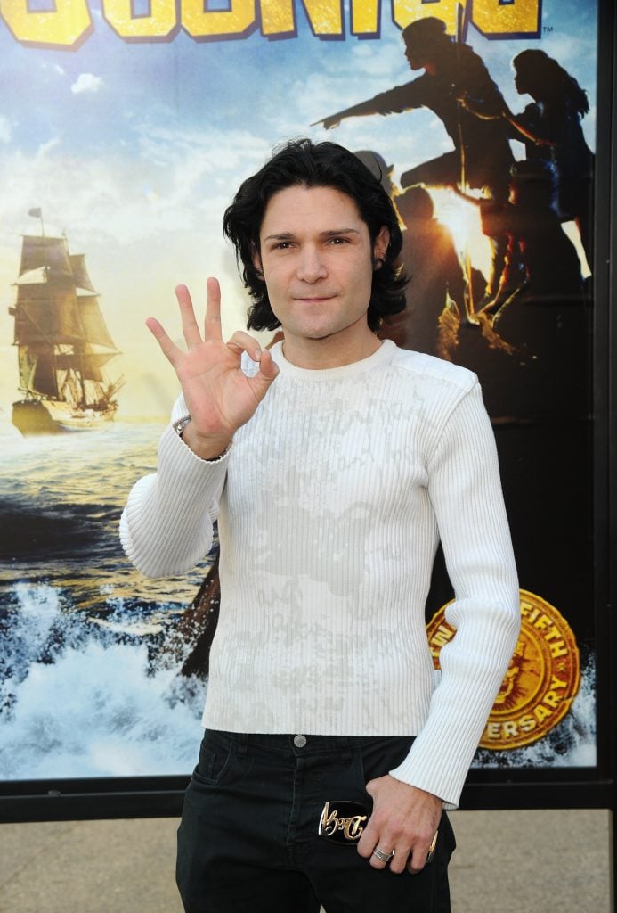 Actor Corey Feldman attends the Warner Bros. 25th Anniversary celebration of "The Goonies" on October 27, 2010 in Burbank, California.