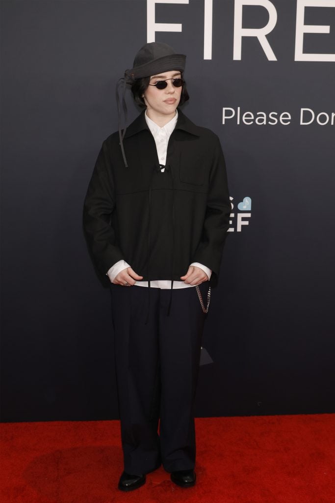 Billie Eilish attends the 67th GRAMMY Awards on February 02, 2025 in Los Angeles, California.