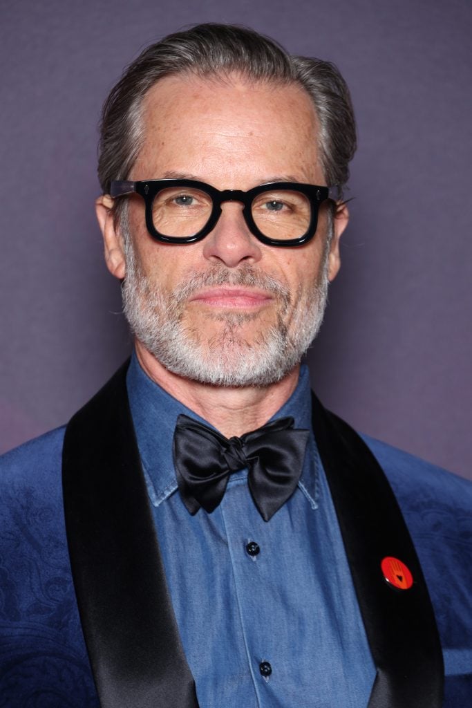 Guy Pearce attends the 2025 EE BAFTA Film Awards at The Royal Festival Hall on February 16, 2025 in London, England.