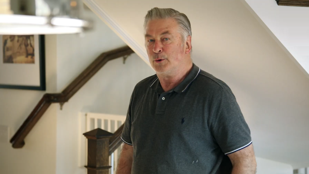 Alec Baldwin at home on The Baldwins.