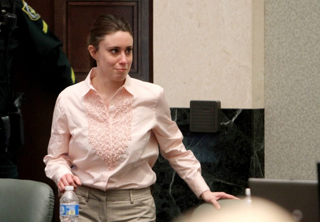 Casey Anthony in July of 2011.