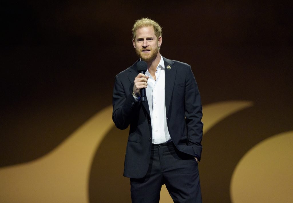 Prince Harry on February 16, 2025.