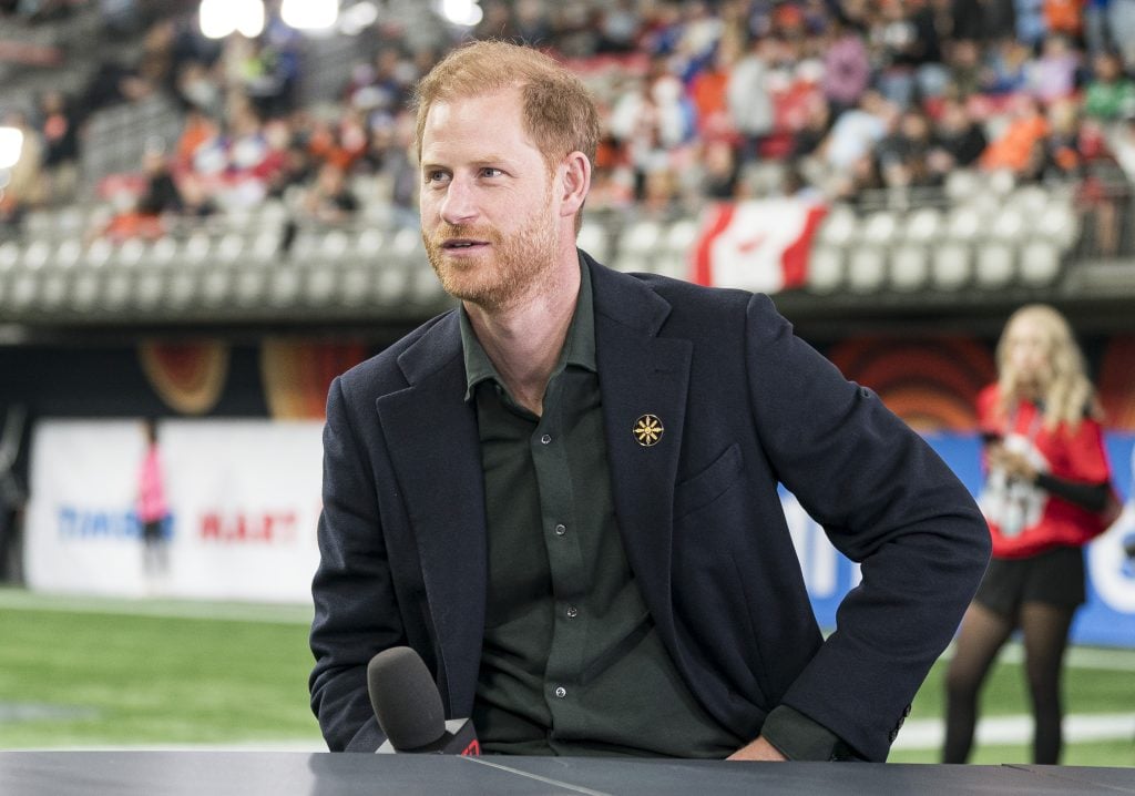 Prince Harry on November 17, 2024.