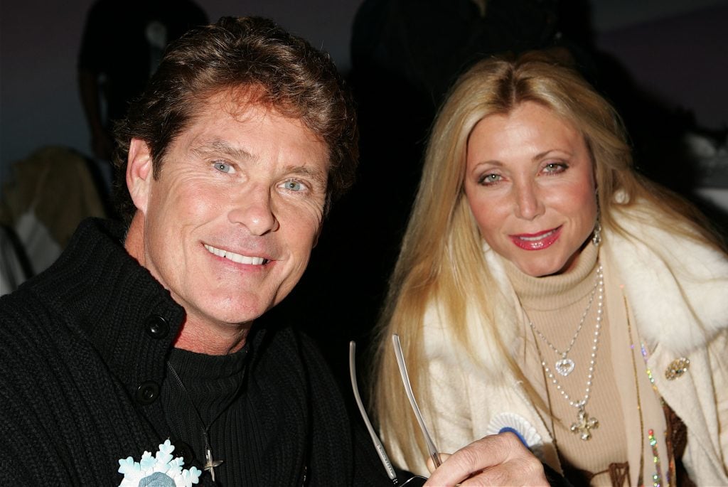David Hasselhoff and Pamela Bach-Hasselhoff in November of 2005.