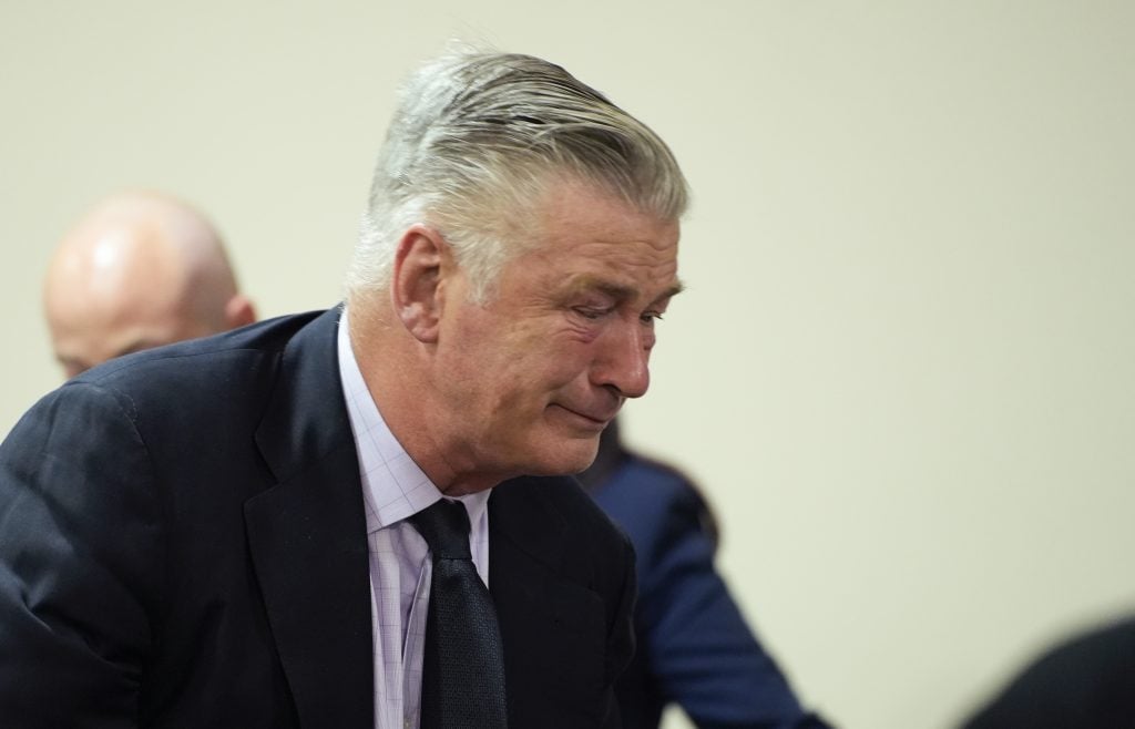 Alec Baldwin on July 12, 2024.