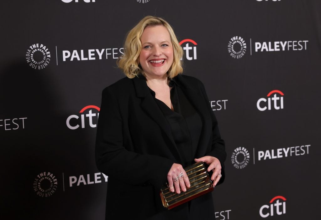 Elisabeth Moss on March 26, 2025.
