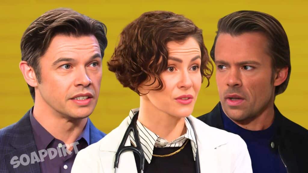 Days of Our Lives: Xander Cook Kiriakis (Paul Telfer) - Philip Kiriakis (John-Paul Lavoisier) - Sarah Horton (Linsey Godfrey)