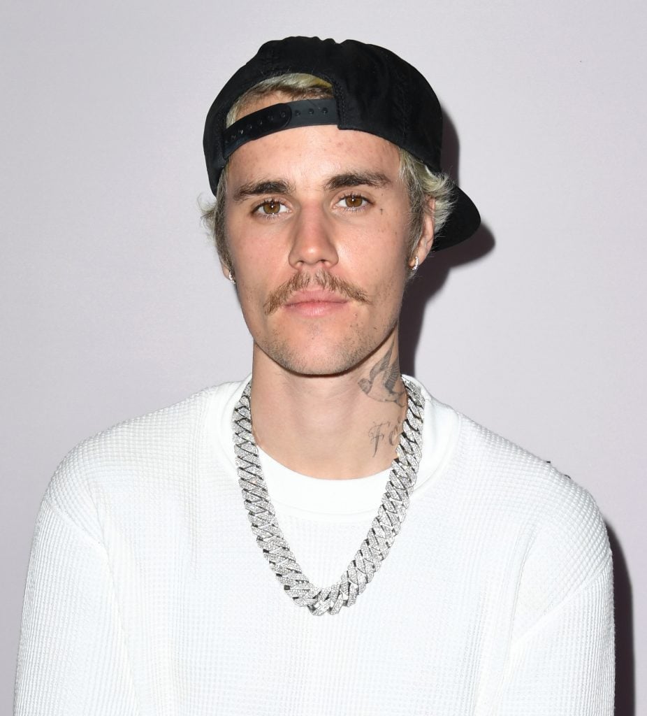 Justin Bieber attends the premiere of YouTube Originals' "Justin Bieber: Seasons" at Regency Bruin Theatre on January 27, 2020 in Los Angeles, California.
