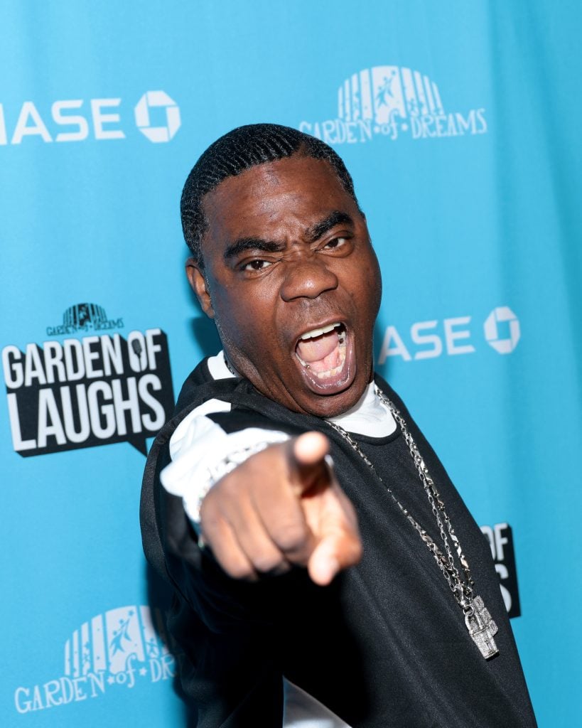 Tracy Morgan attends the 2024 Garden Of Laughs Comedy Benefit at Madison Square Garden on March 27, 2024 in New York City.