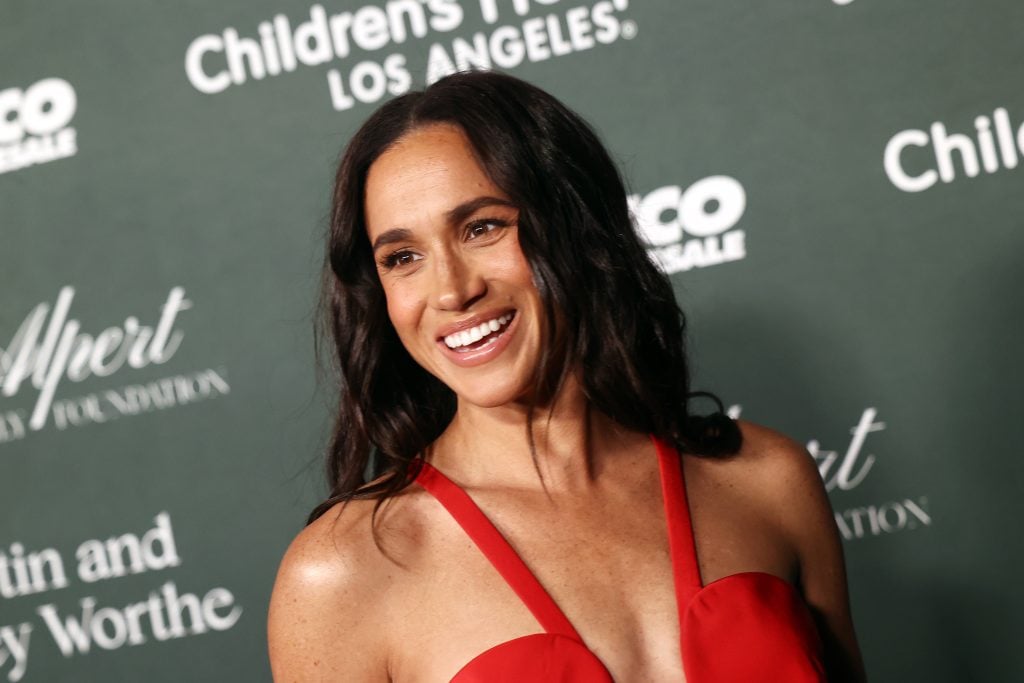 Meghan, Duchess of Sussex attends the 2024 Children's Hospital Los Angeles (CHLA) Gala at L.A. Live Event Deck Top Floor Of The West Lot on October 05, 2024 in Los Angeles, California. 