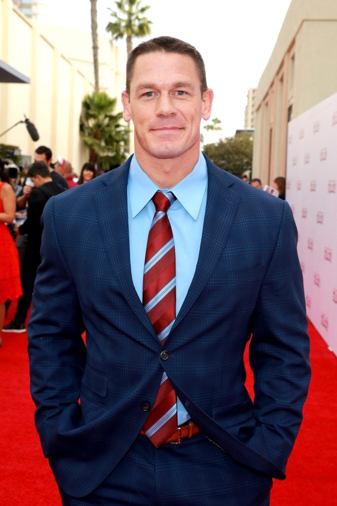 John Cena attends the screening of 20th Century Fox's "Ferdinand" at Zanuck Theater at 20th Century Fox Lot on December 10, 2017 in Los Angeles, California.